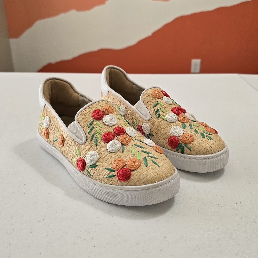 Isa Tapia Leather Trainers Mules Womens‎ Euro 35 US 5 Colorful Summer